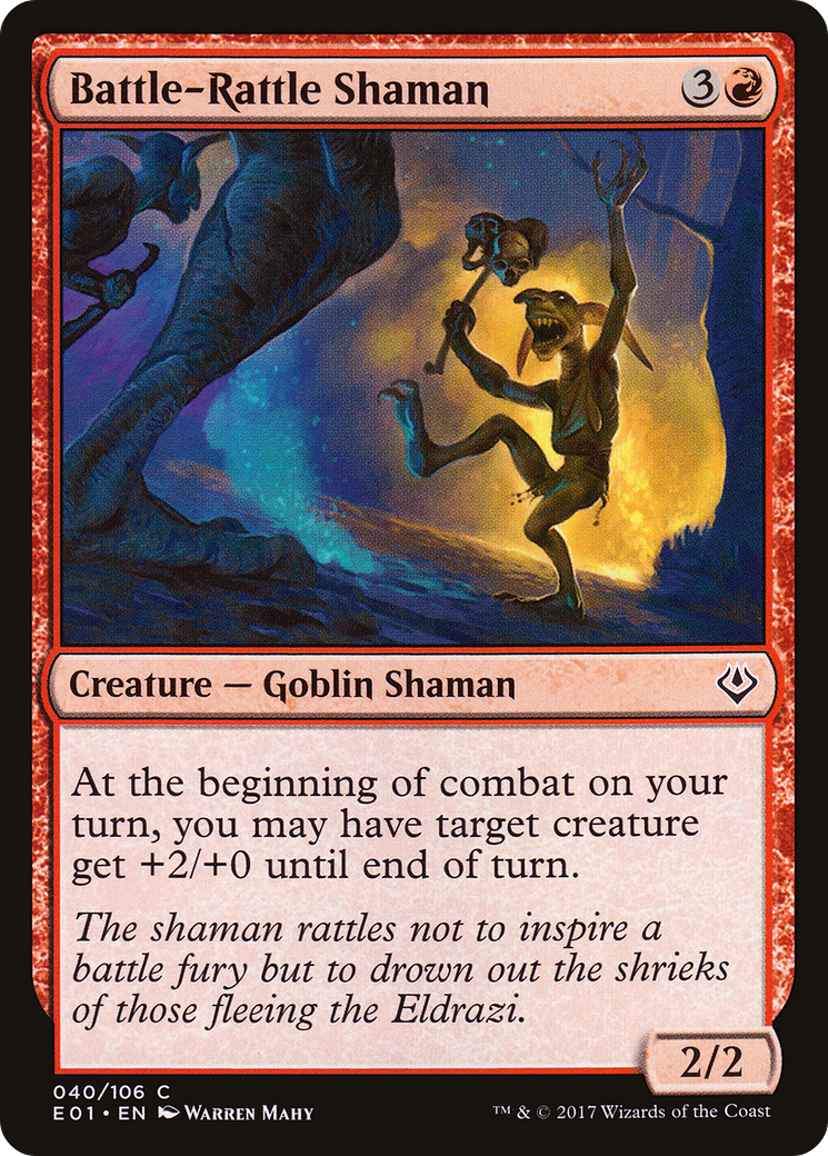 Battle-Rattle Shaman [Archenemy: Nicol Bolas] | Grognard Games
