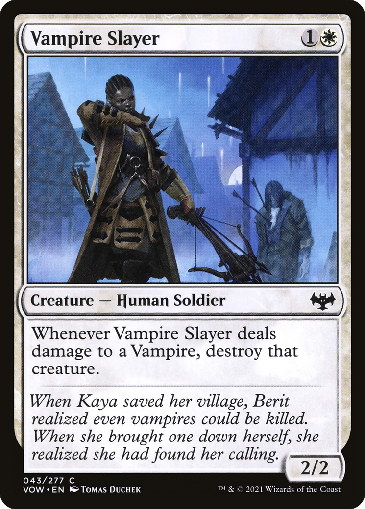 Vampire Slayer [Innistrad: Crimson Vow] | Grognard Games