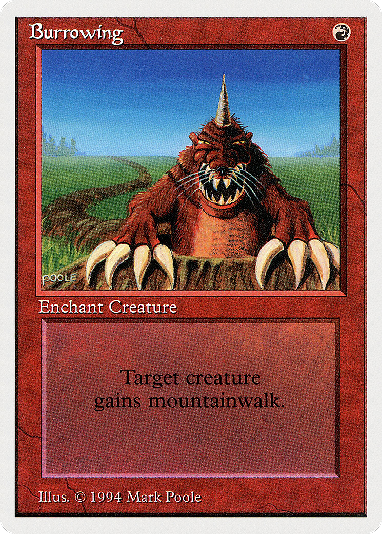Burrowing [Summer Magic / Edgar] | Grognard Games