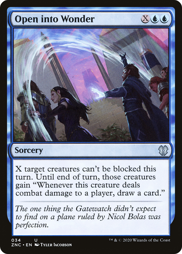 Open into Wonder [Zendikar Rising Commander] | Grognard Games