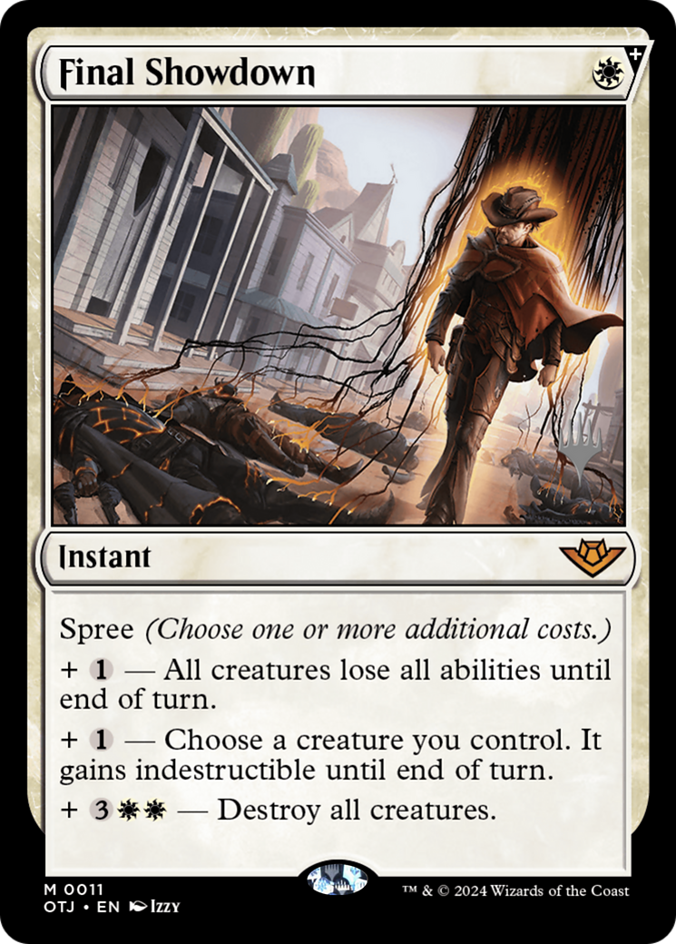 Final Showdown (Promo Pack) [Outlaws of Thunder Junction Promos] | Grognard Games