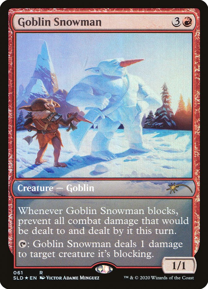 Goblin Snowman [Secret Lair Drop Series] | Grognard Games