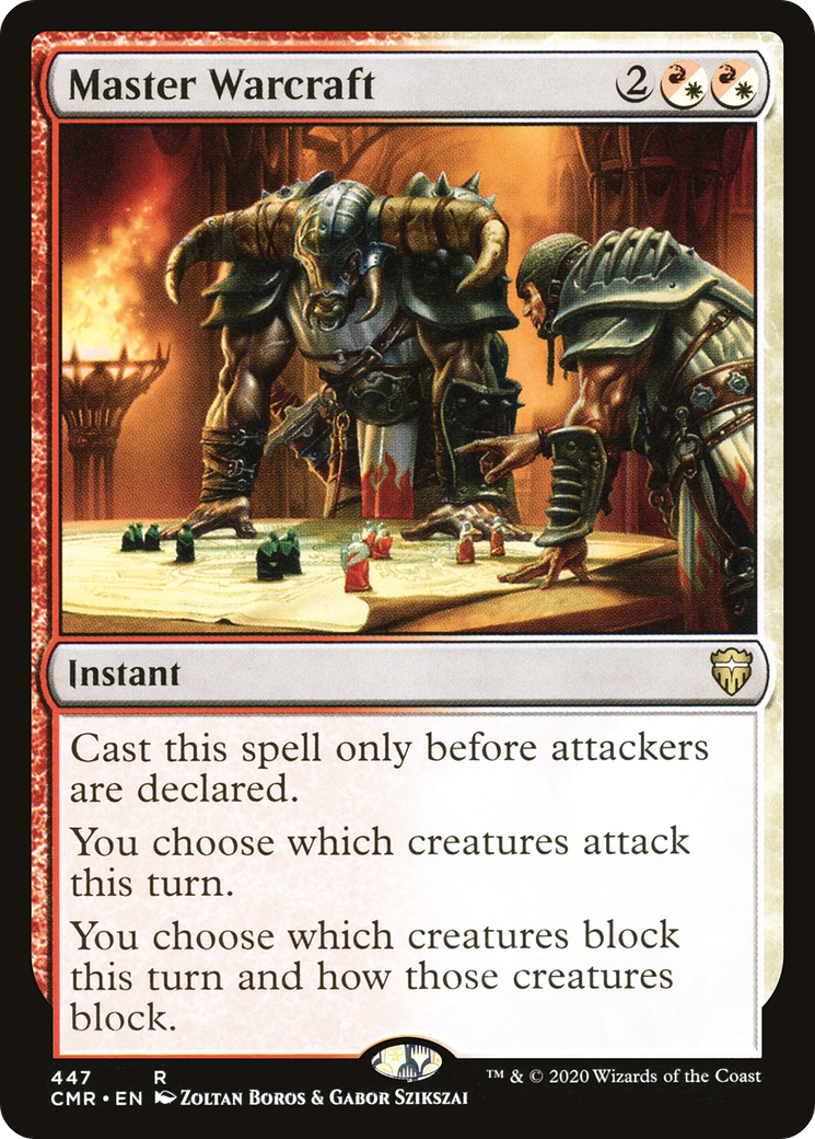 Master Warcraft [Commander Legends] | Grognard Games