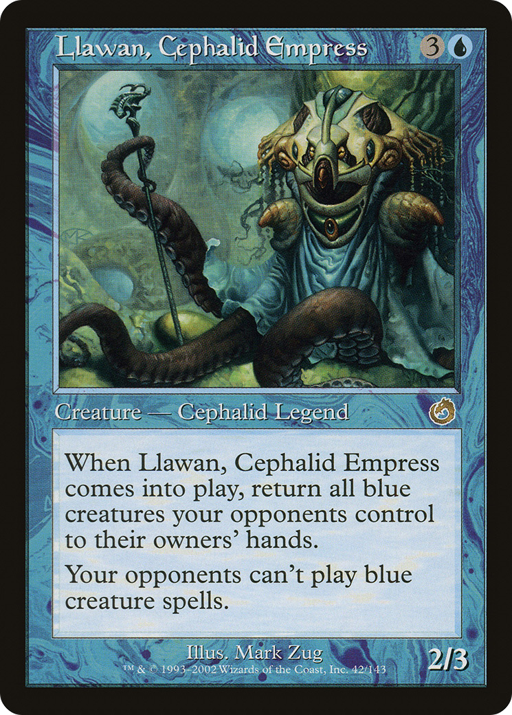 Llawan, Cephalid Empress [Torment] | Grognard Games