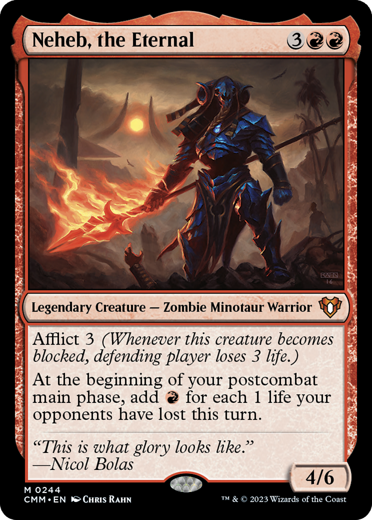 Neheb, the Eternal [Commander Masters] | Grognard Games