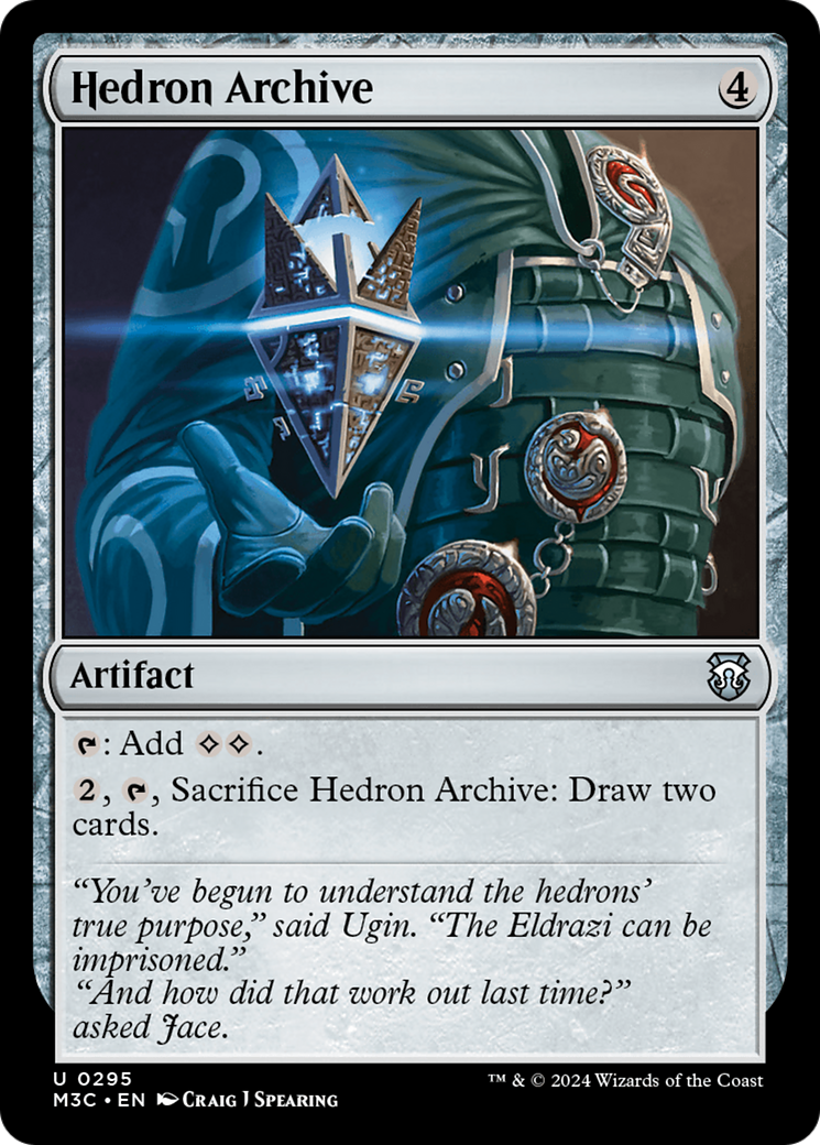 Hedron Archive (Ripple Foil) [Modern Horizons 3 Commander] | Grognard Games