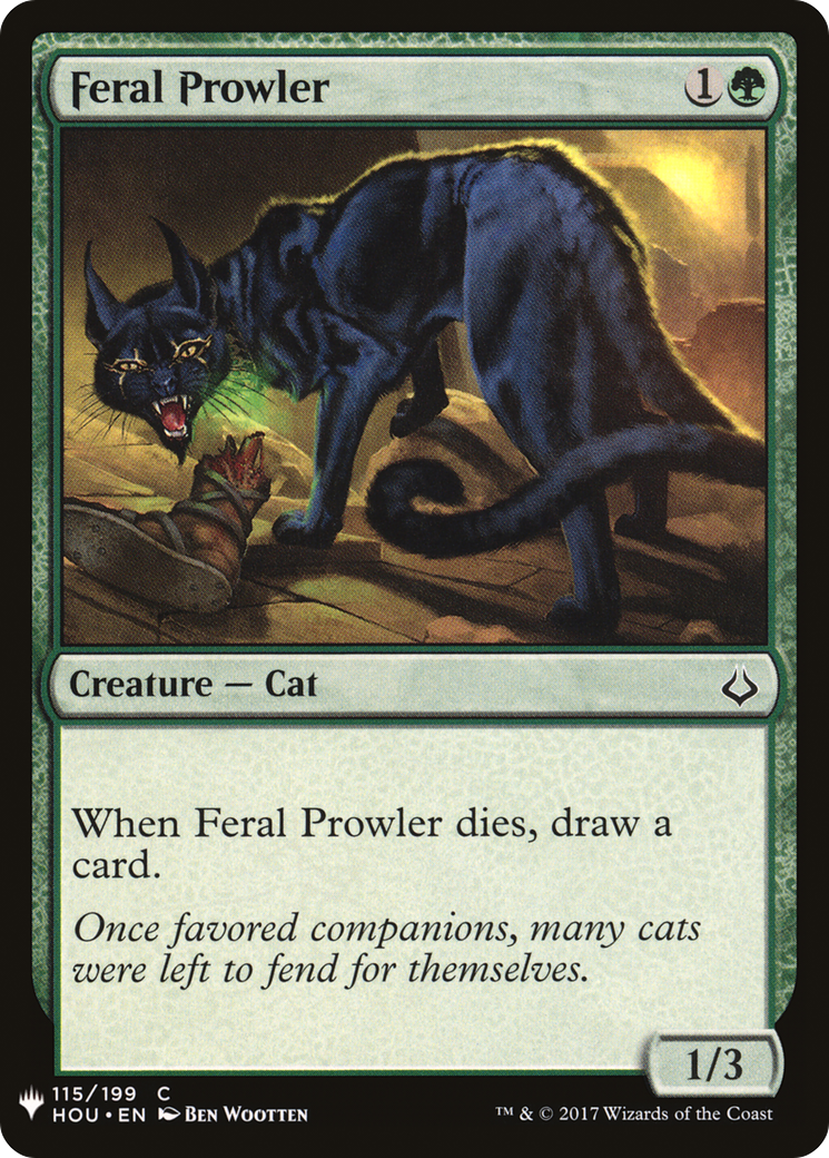 Feral Prowler [Mystery Booster] | Grognard Games