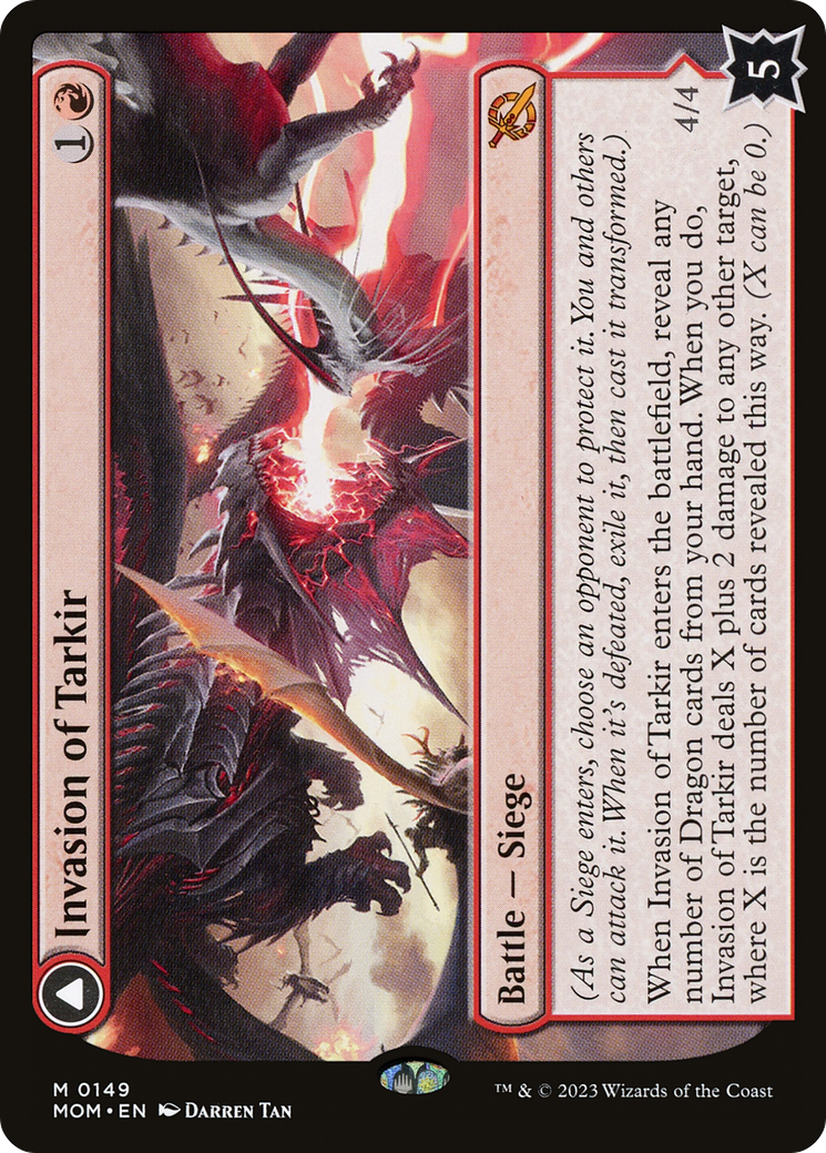 Invasion of Tarkir // Defiant Thundermaw [March of the Machine] | Grognard Games