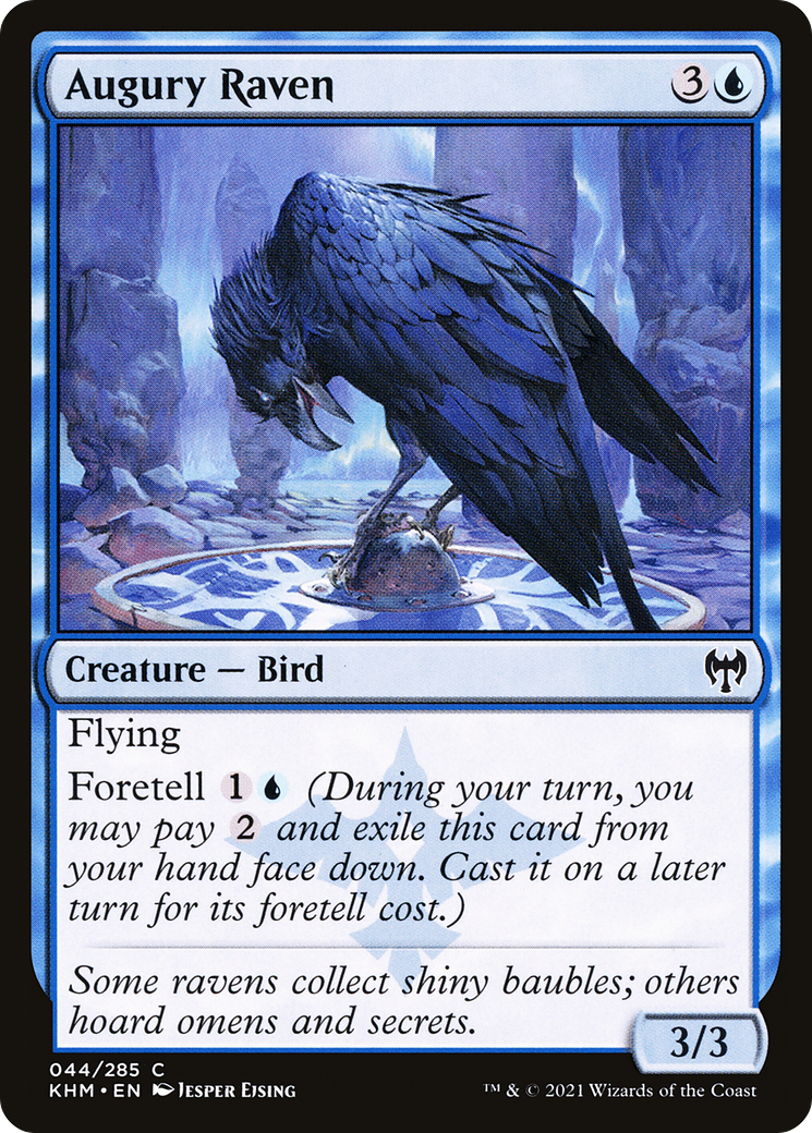 Augury Raven [Kaldheim] | Grognard Games