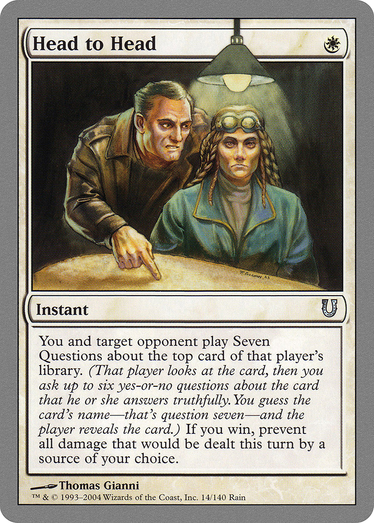 Head to Head [Unhinged] | Grognard Games