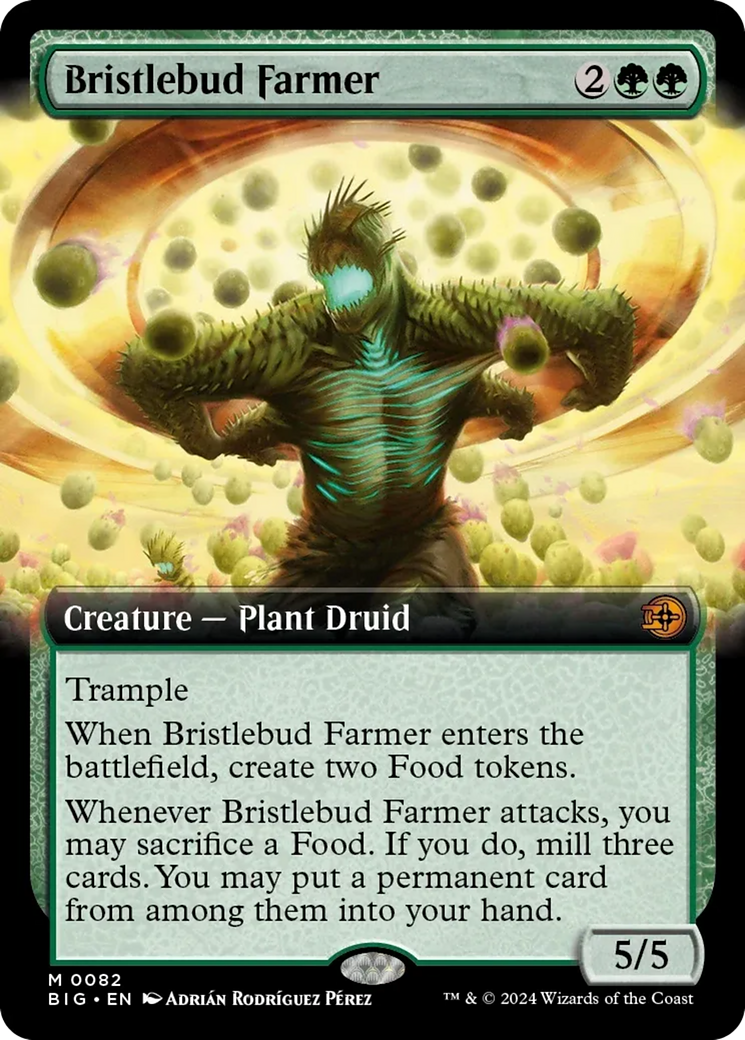 Bristlebud Farmer (Extended Art) [Outlaws of Thunder Junction: The Big Score] | Grognard Games