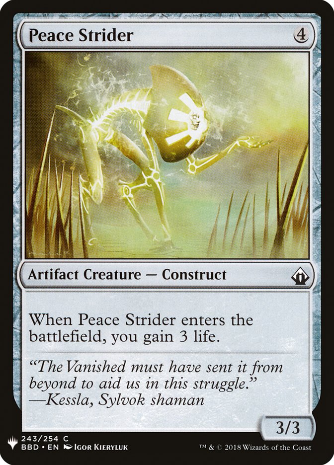 Peace Strider [Mystery Booster] | Grognard Games