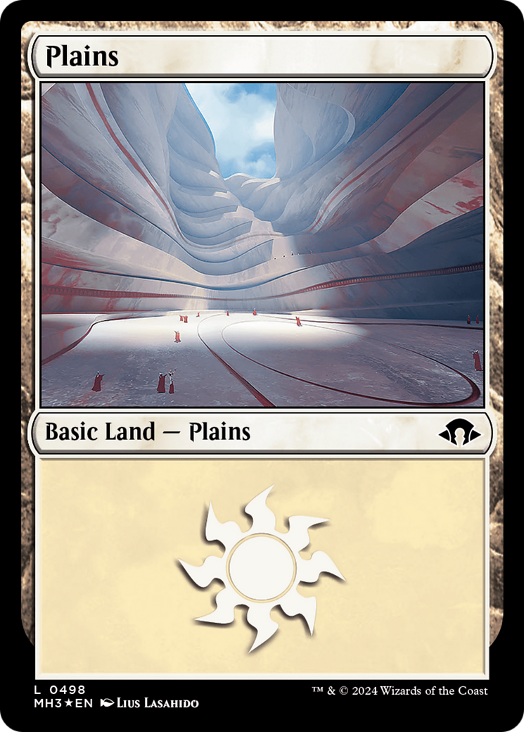 Plains (0498) (Ripple Foil) [Modern Horizons 3] | Grognard Games