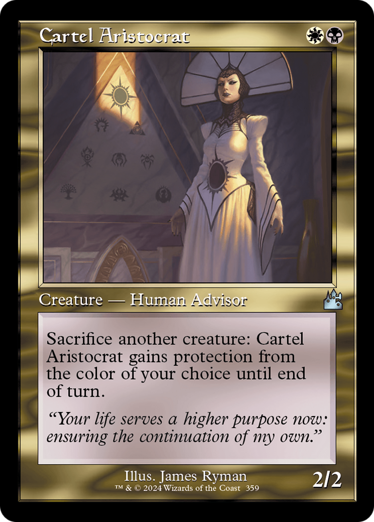 Cartel Aristocrat (Retro Frame) [Ravnica Remastered] | Grognard Games