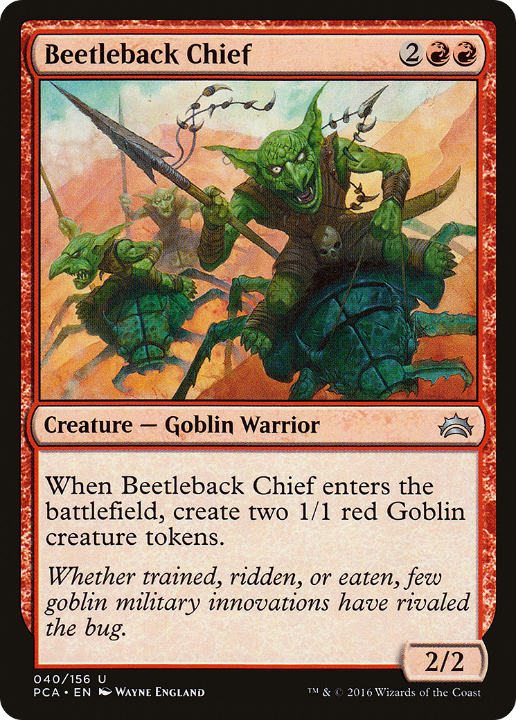 Beetleback Chief [Planechase Anthology] | Grognard Games
