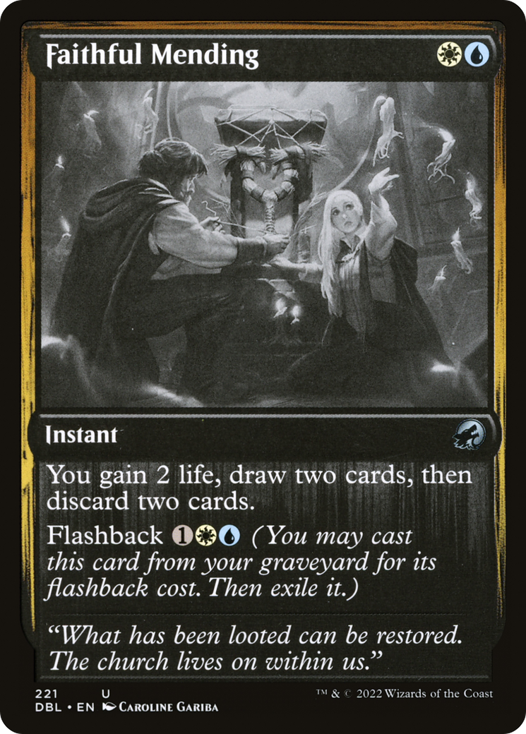 Faithful Mending [Innistrad: Double Feature] | Grognard Games