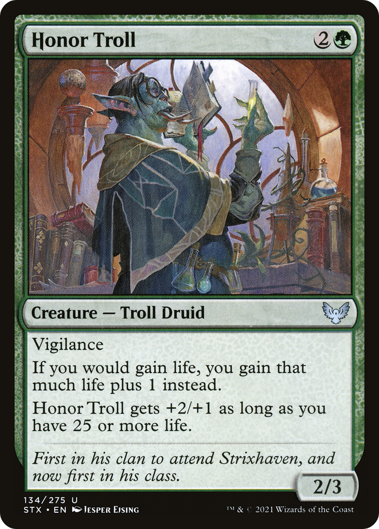 Honor Troll [Strixhaven: School of Mages] | Grognard Games