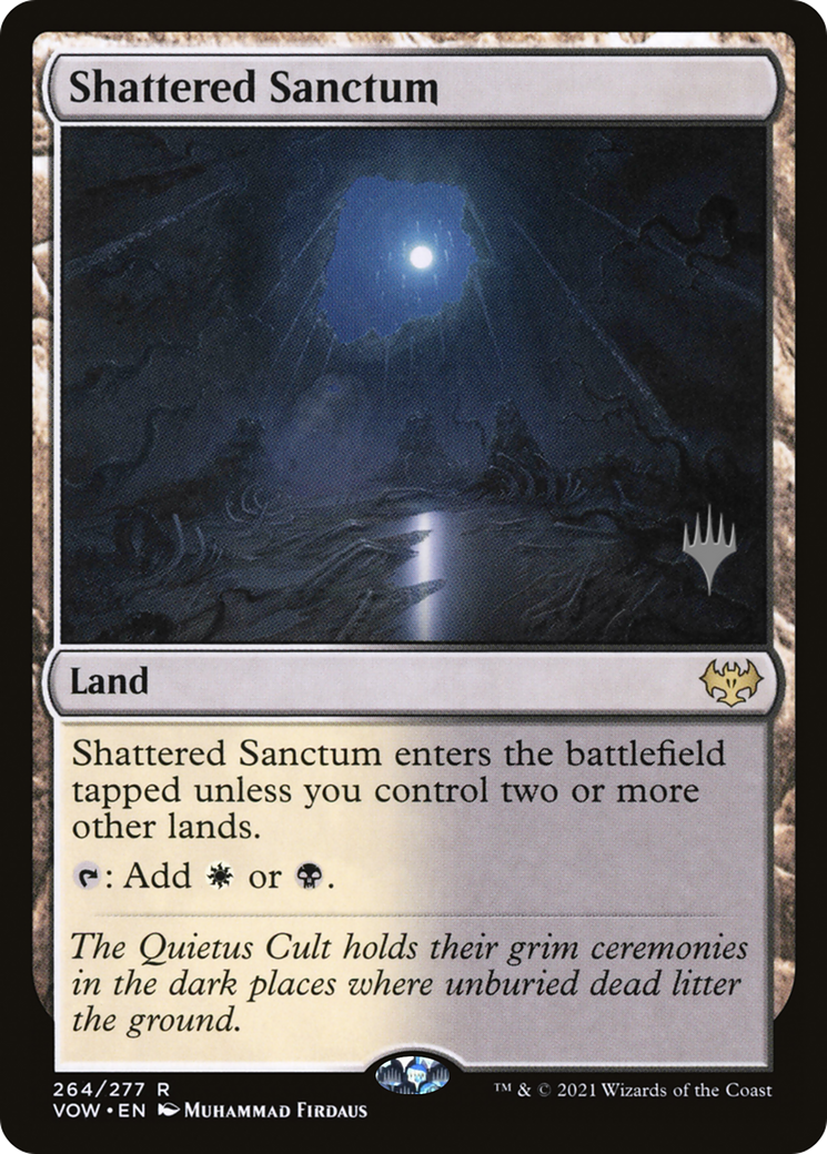 Shattered Sanctum (Promo Pack) [Innistrad: Crimson Vow Promos] | Grognard Games