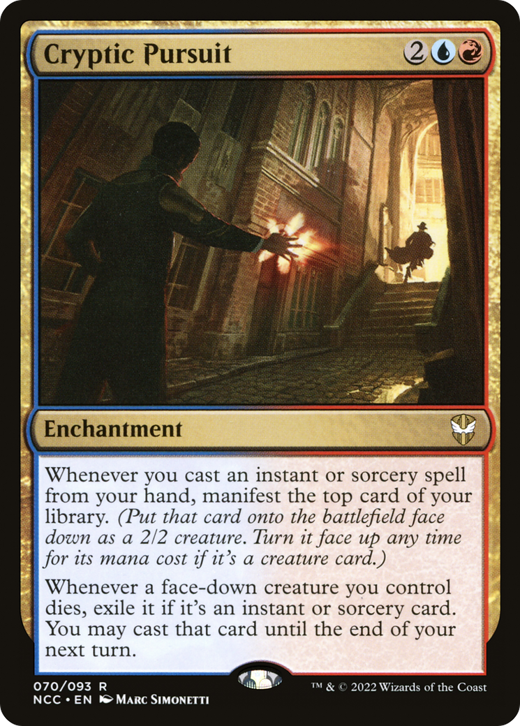 Cryptic Pursuit [Streets of New Capenna Commander] | Grognard Games