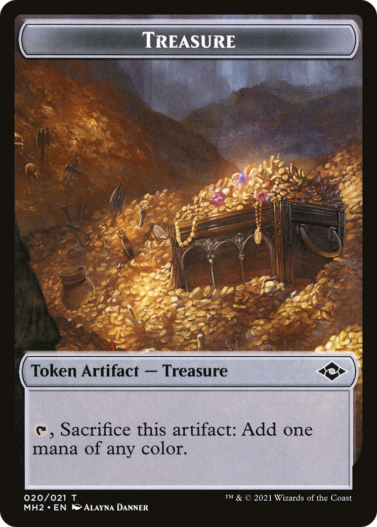 Treasure // Insect Double-Sided Token [Secret Lair: Heads I Win, Tails You Lose Tokens] | Grognard Games