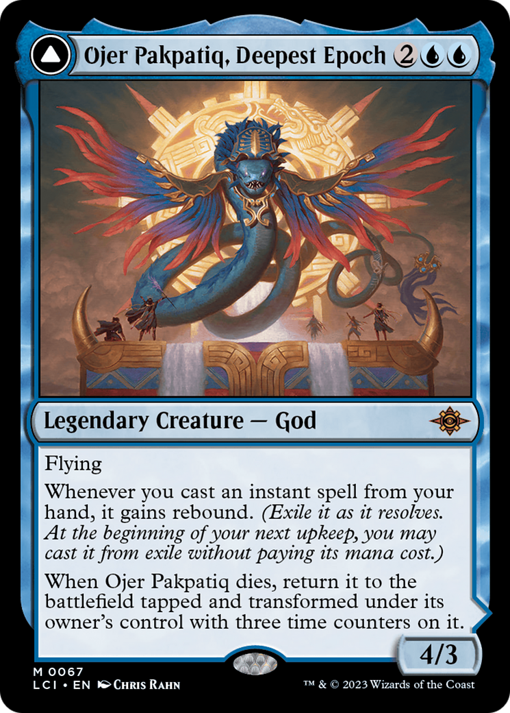 Ojer Pakpatiq, Deepest Epoch // Temple of Cyclical Time [The Lost Caverns of Ixalan] | Grognard Games