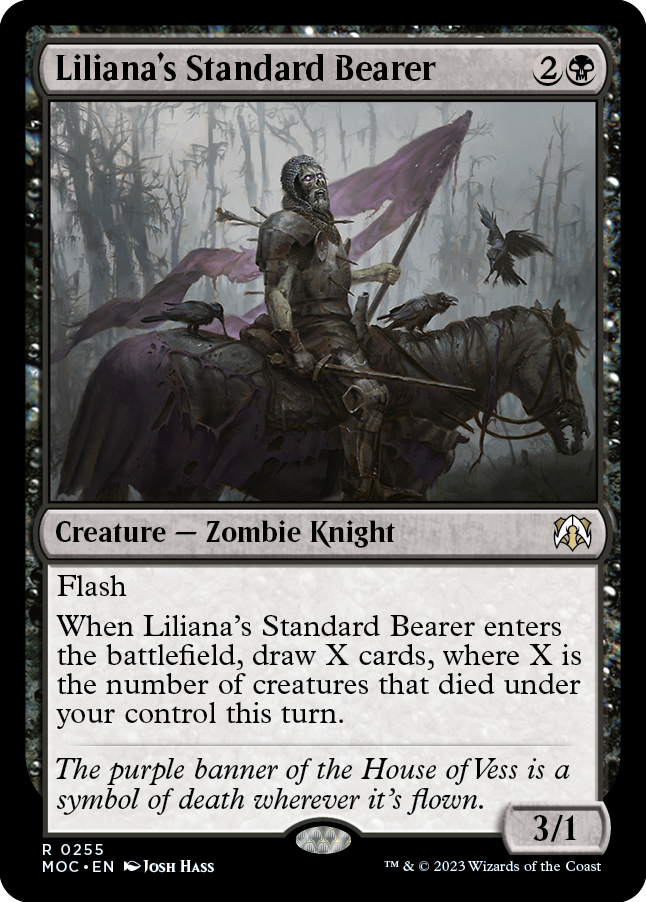 Liliana's Standard Bearer [March of the Machine Commander] | Grognard Games