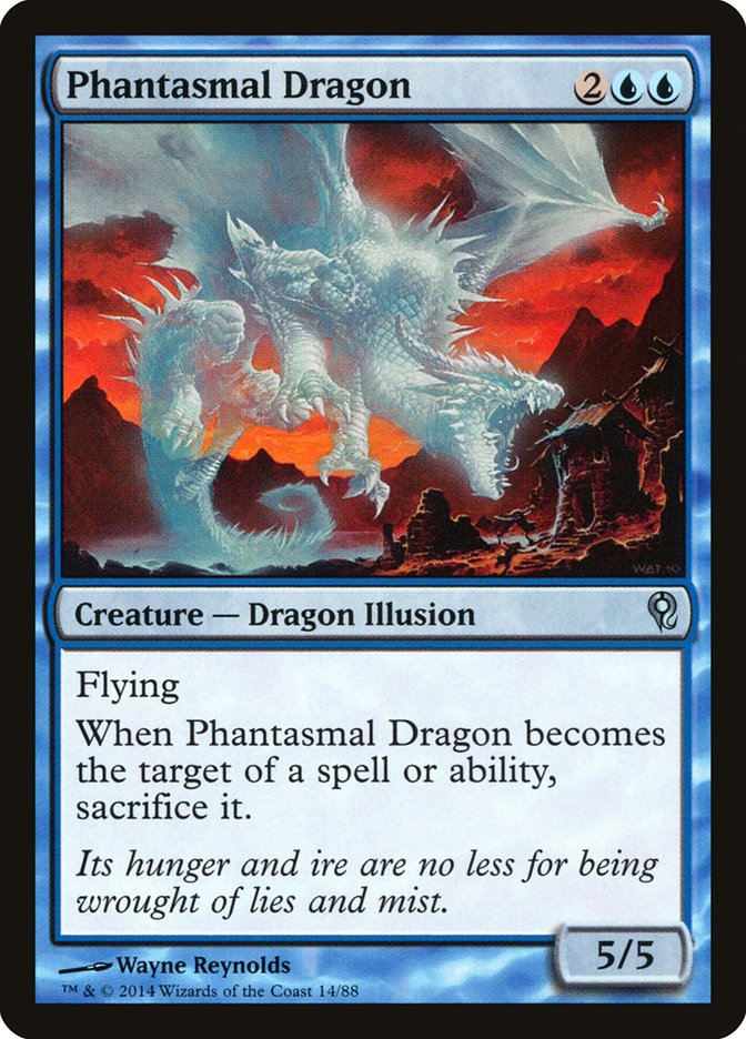 Phantasmal Dragon [Duel Decks: Jace vs. Vraska] | Grognard Games