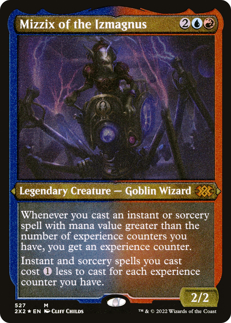 Mizzix of the Izmagnus (Foil Etched) (2X2-527) - Double Masters 2022 Foil | Grognard Games