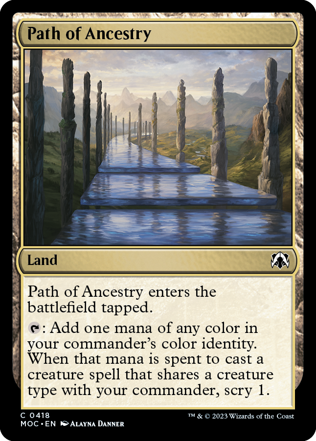 Path of Ancestry [March of the Machine Commander] | Grognard Games