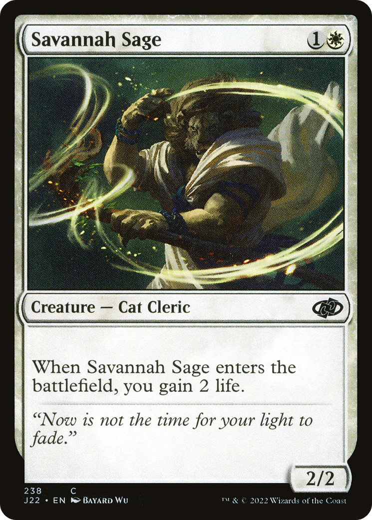 Savannah Sage [Jumpstart 2022] | Grognard Games