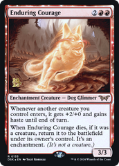 Enduring Courage [Duskmourn: House of Horror Prerelease Promos] | Grognard Games