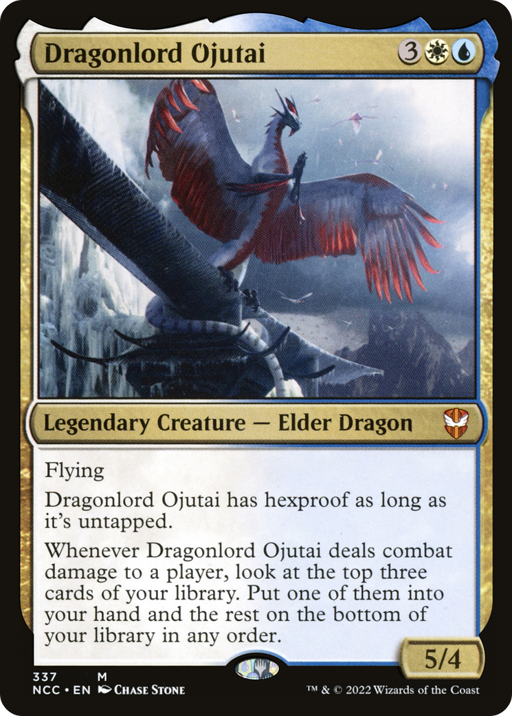 Dragonlord Ojutai [Streets of New Capenna Commander] | Grognard Games