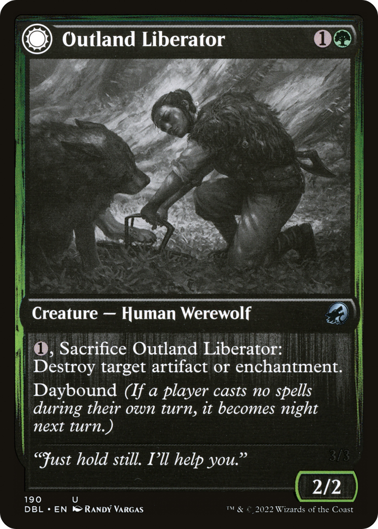 Outland Liberator // Frenzied Trapbreaker [Innistrad: Double Feature] | Grognard Games