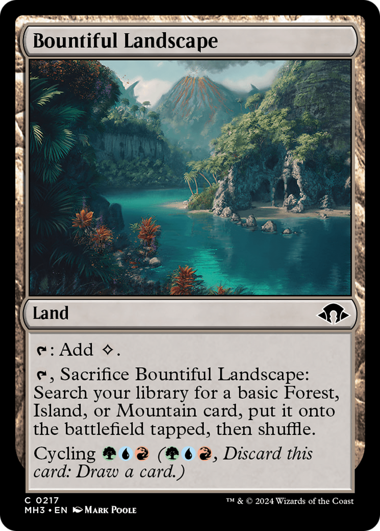 Bountiful Landscape [Modern Horizons 3] | Grognard Games