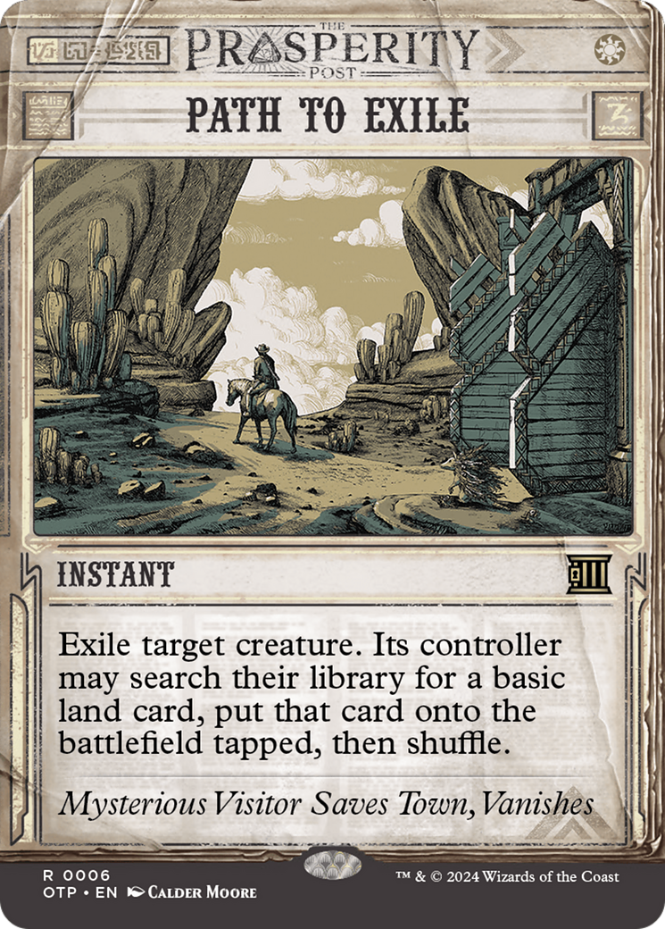 Path to Exile [Outlaws of Thunder Junction: Breaking News] | Grognard Games