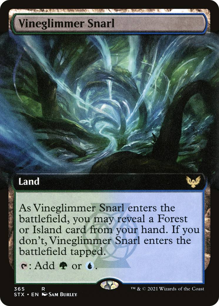 Vineglimmer Snarl (Extended) [Strixhaven: School of Mages] | Grognard Games