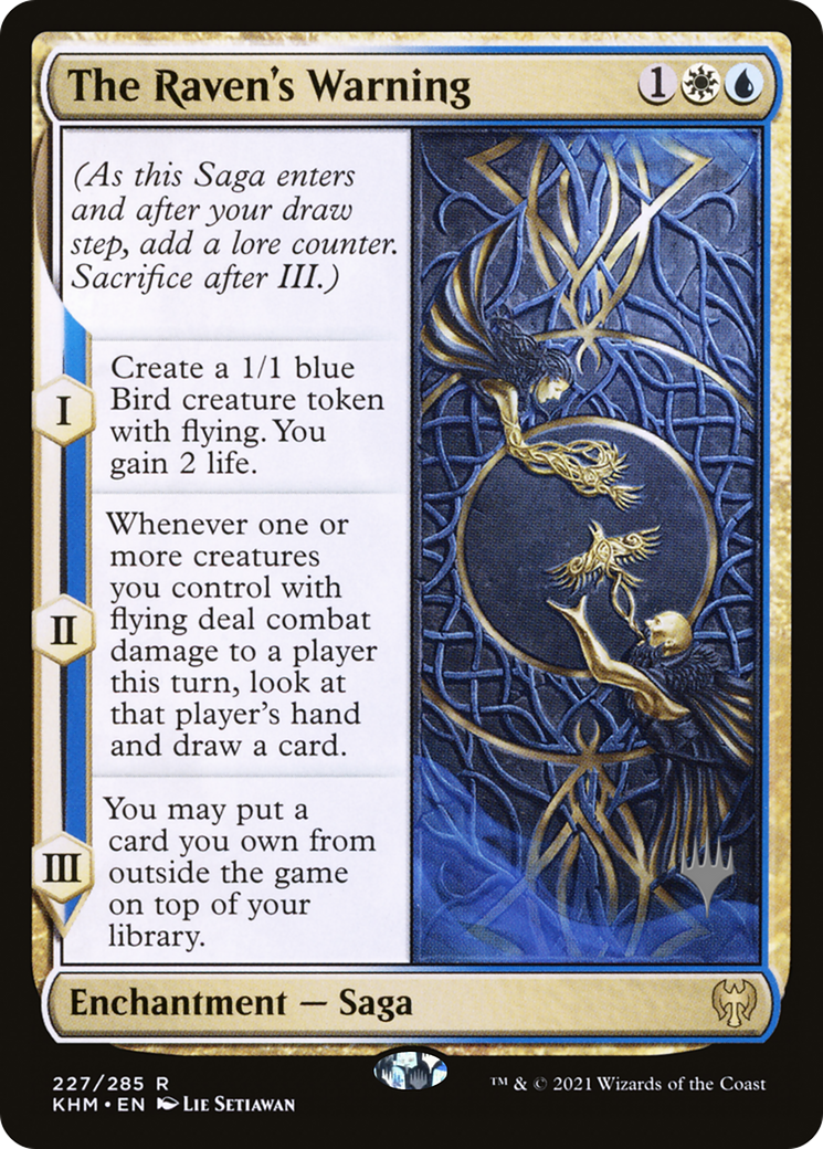 The Raven's Warning [Kaldheim Promos] | Grognard Games