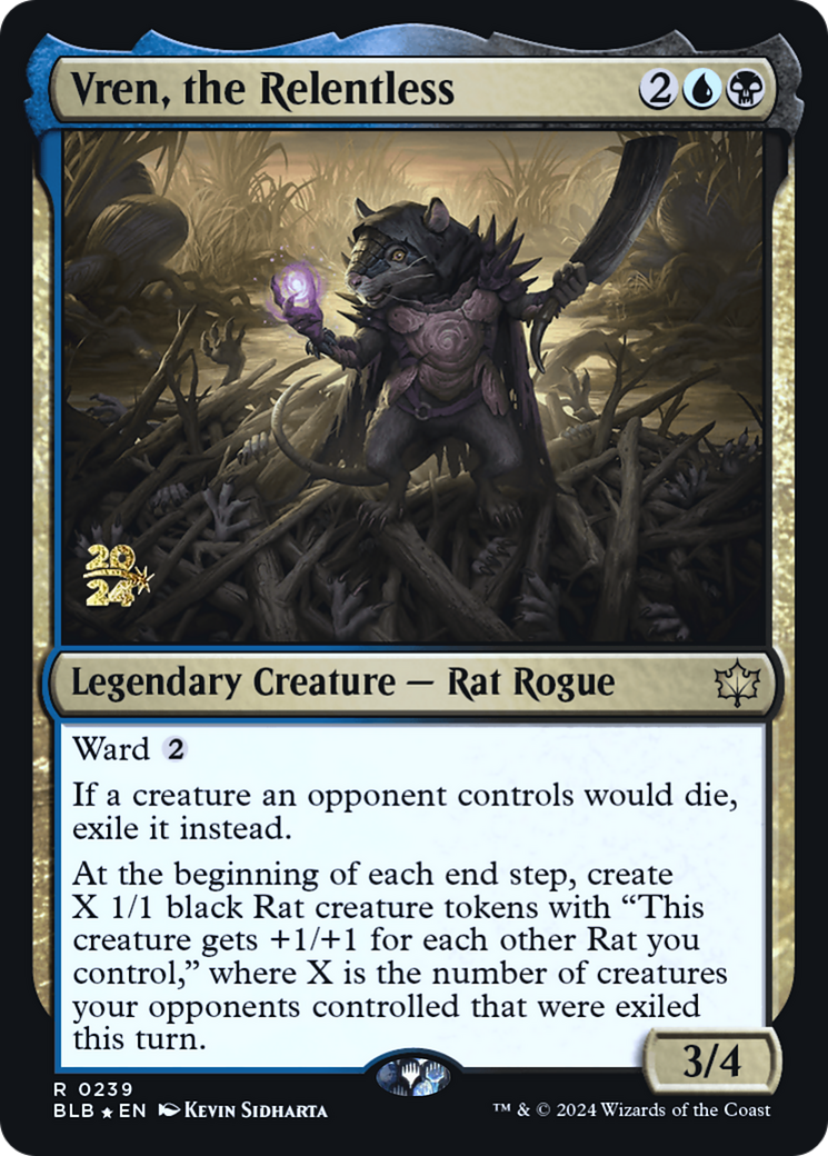 Vren, the Relentless [Bloomburrow Prerelease Promos] | Grognard Games