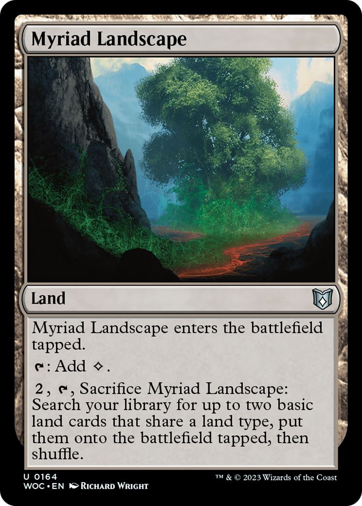 Myriad Landscape [Wilds of Eldraine Commander] | Grognard Games