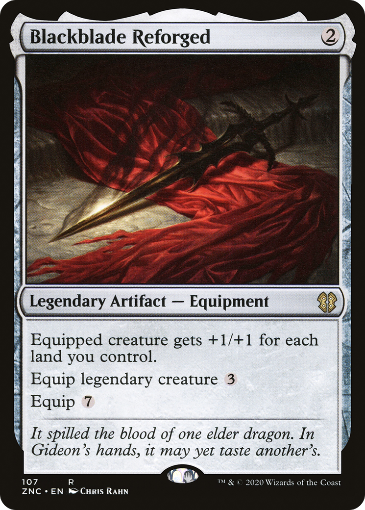 Blackblade Reforged [Zendikar Rising Commander] | Grognard Games