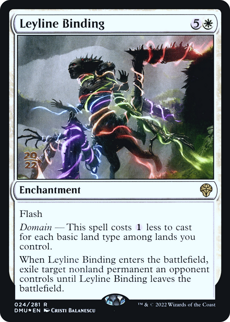 Leyline Binding [Dominaria United Prerelease Promos] | Grognard Games