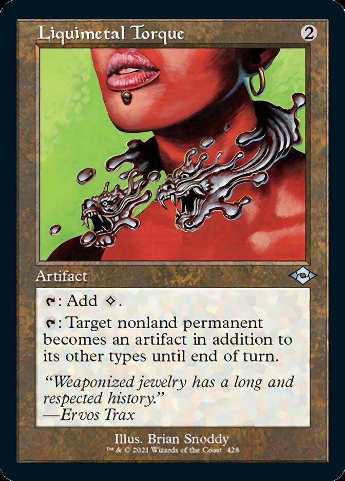 Liquimetal Torque (Retro Foil Etched) [Modern Horizons 2] | Grognard Games