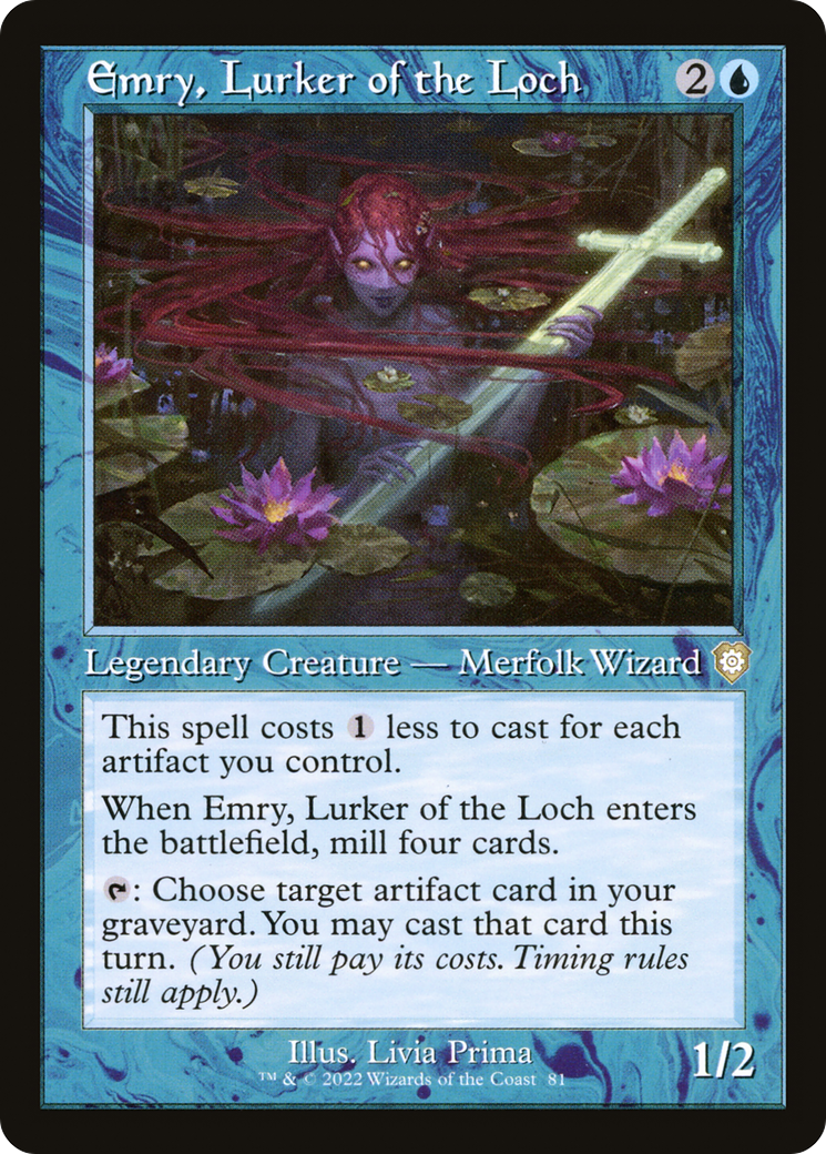 Emry, Lurker of the Loch (Retro) [The Brothers' War Commander] | Grognard Games