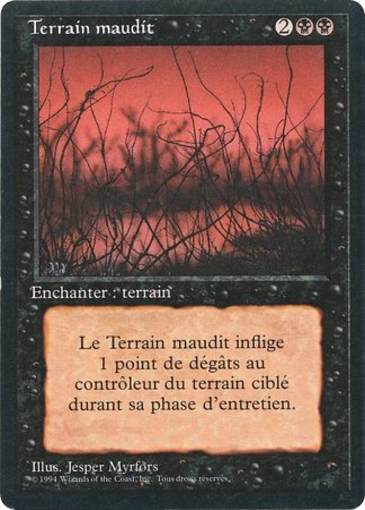 Cursed Land [Foreign Black Border] | Grognard Games