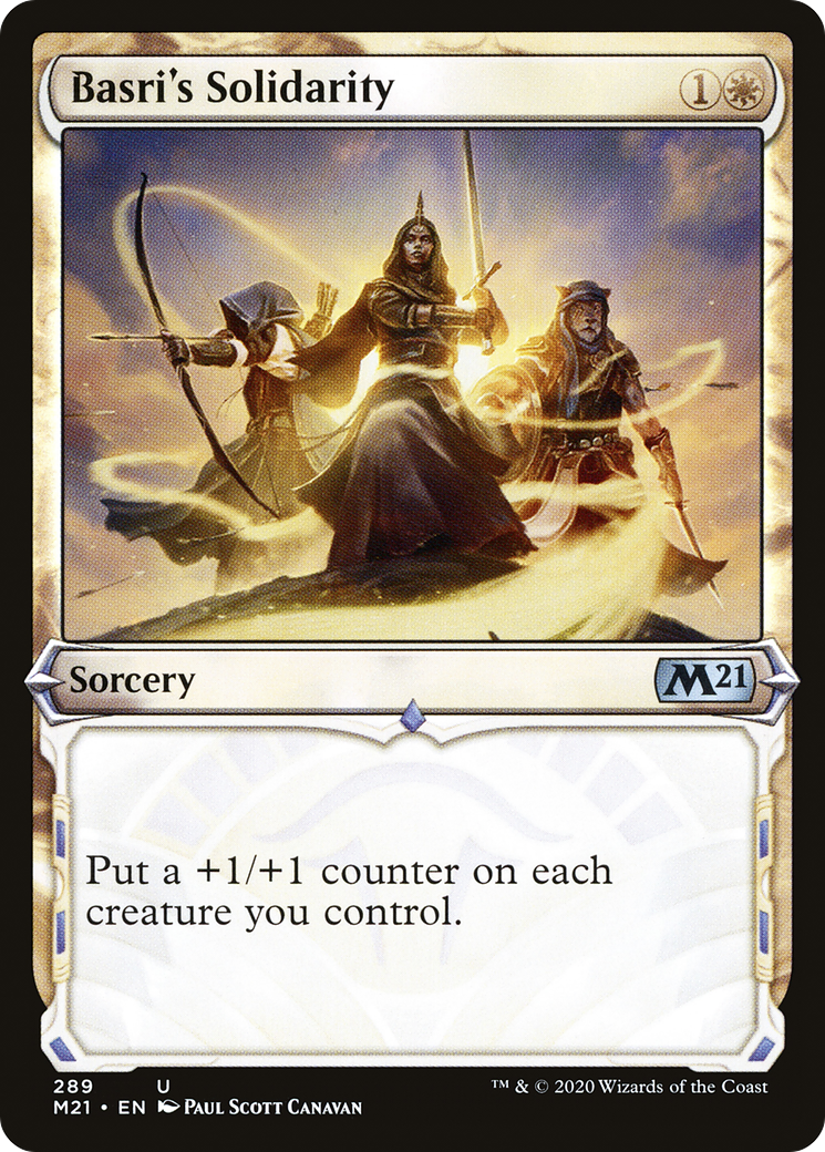 Basri's Solidarity (M21-289) - Core Set 2021: (Showcase) | Grognard Games
