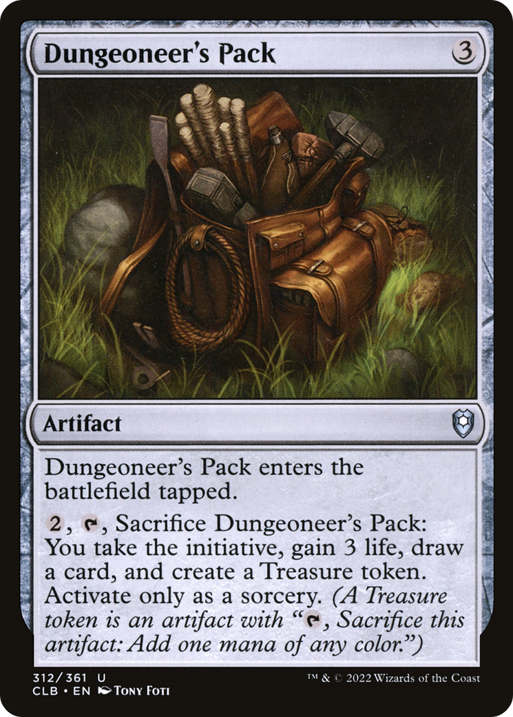 Dungeoneer's Pack [Commander Legends: Battle for Baldur's Gate] | Grognard Games