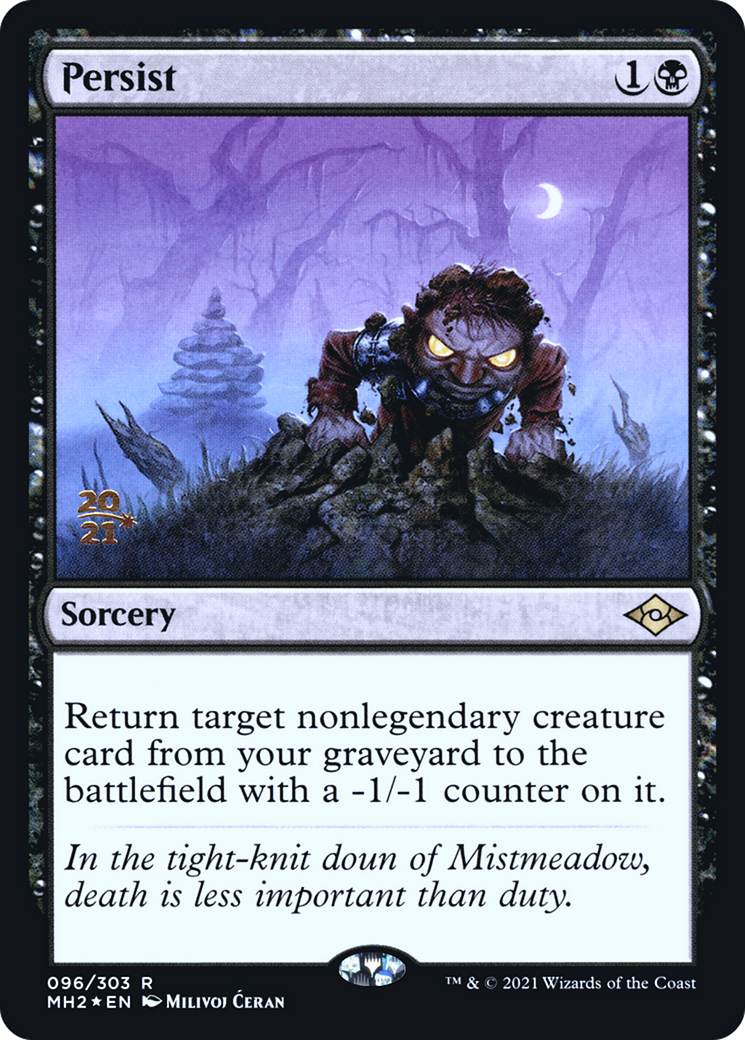 Persist [Modern Horizons 2 Prerelease Promos] | Grognard Games