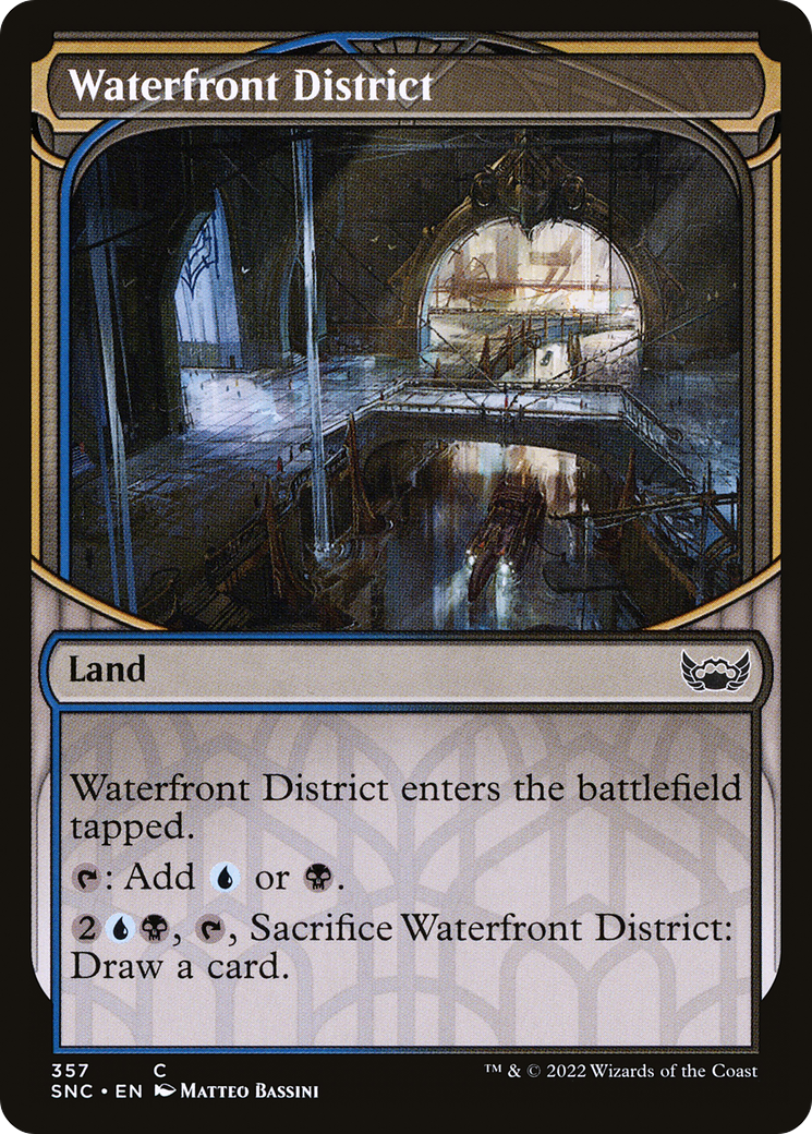 Waterfront District (Showcase Skyscraper) [Streets of New Capenna] | Grognard Games