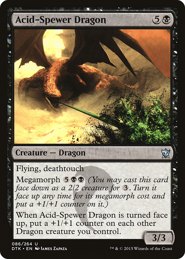 Acid-Spewer Dragon [Dragons of Tarkir] | Grognard Games