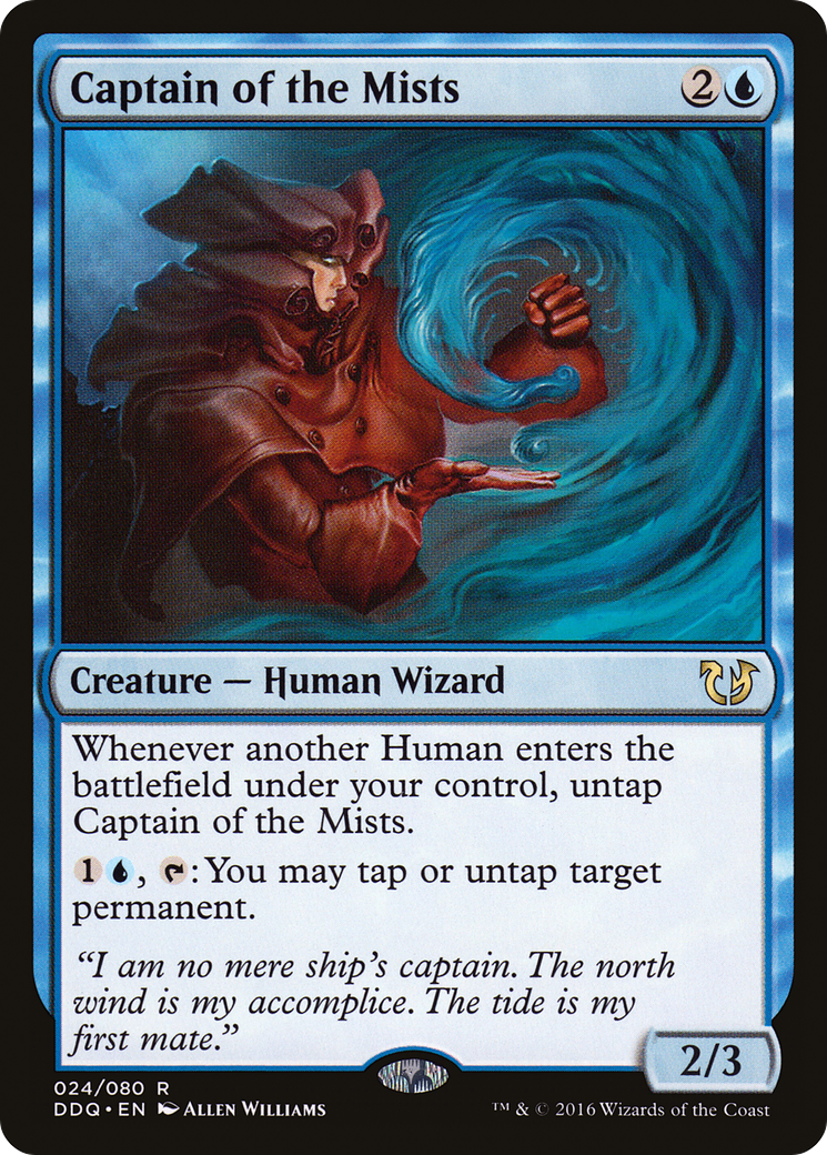 Captain of the Mists [Duel Decks: Blessed vs. Cursed] | Grognard Games